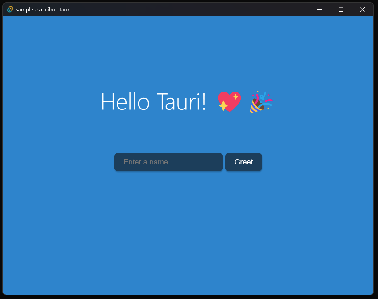 tauri example